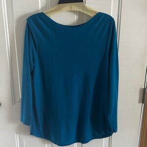 Chico's Long Sleeve Knit Blouse